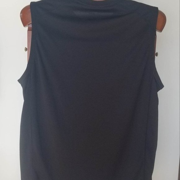 Black Sleeveless Dri-More Shirt Like New - Picture 2 of 3